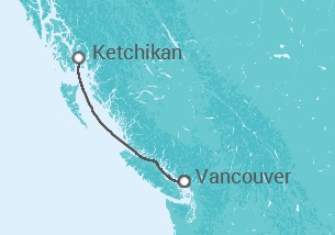 Itinéraire -  États-Unis - Princess Cruises