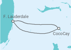 Itinéraire -  États-Unis - Royal Caribbean