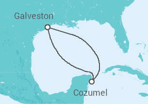 Itinéraire -  Mexique - Royal Caribbean