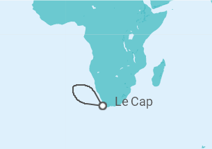 Itinéraire -  Afrique Du Sud - MSC Croisières