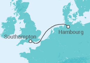 Itinéraire -  Allemagne - MSC Croisières