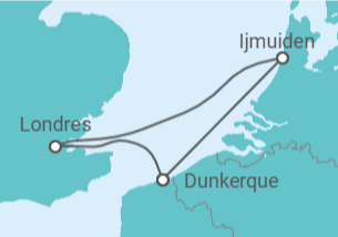 Itinéraire -  R261028 - CFC Compagnie Française de Croisières