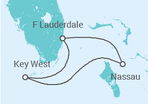 Itinéraire -  États-Unis, Bahamas - Celebrity Cruises