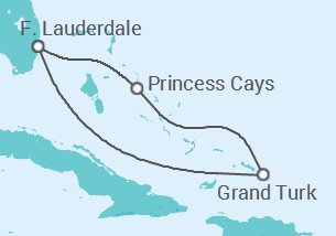 Itinéraire -  Bahamas - Princess Cruises