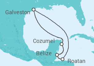 Itinéraire -  Honduras, Belize, Mexique - Carnival