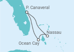 Itinéraire -  Bahamas - Boissons incluses - MSC Croisières