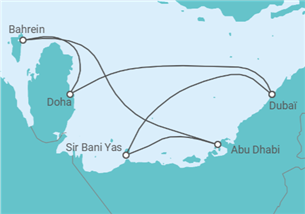 Itinéraire -  Emirats Arabes Unis - Boissons incluses - MSC Croisières