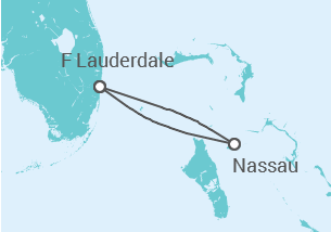 Itinéraire -  États-Unis - Disney Cruise Line