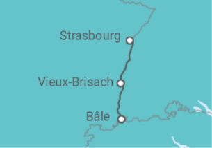 Itinéraire -  LAlsace et la Suisse en fête : Croisière alliant un savoir-faire exceptionnel, des saveurs uniques e - CroisiEurope