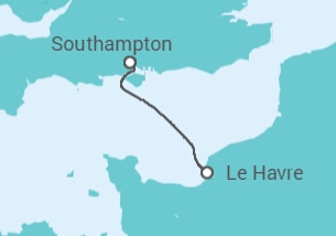 Itinéraire -  France - Royal Caribbean