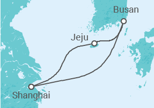 Itinéraire -  Corée Du Sud - Royal Caribbean