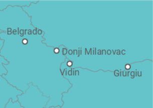 Itinéraire -  France, Italie, Tunisie - Costa Croisières