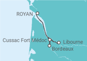 Itinéraire -  Festival dautomne : Histoire, vins et patrimoine des fleuves du Sud-ouest (formule port/port) - CroisiEurope