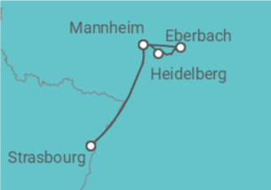 Itinéraire -  Le tour du monde des délices - CroisiEurope