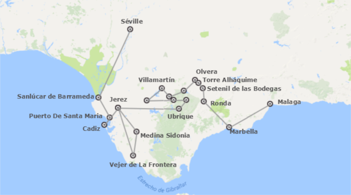 Espagne: Route des Villages Blancs et des Trésors Andalous, sur mesure