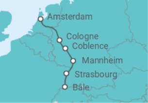 Itinéraire -  Trésors du Rhin I - Crucemundo