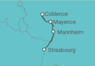 Itinéraire -  Moselle Romantique - Crucemundo