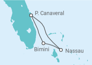 Itinéraire -  Bahamas - Carnival