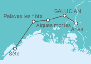 Itinéraire -  La Provence - De Sète à Arles (formule port/port) - CroisiEurope