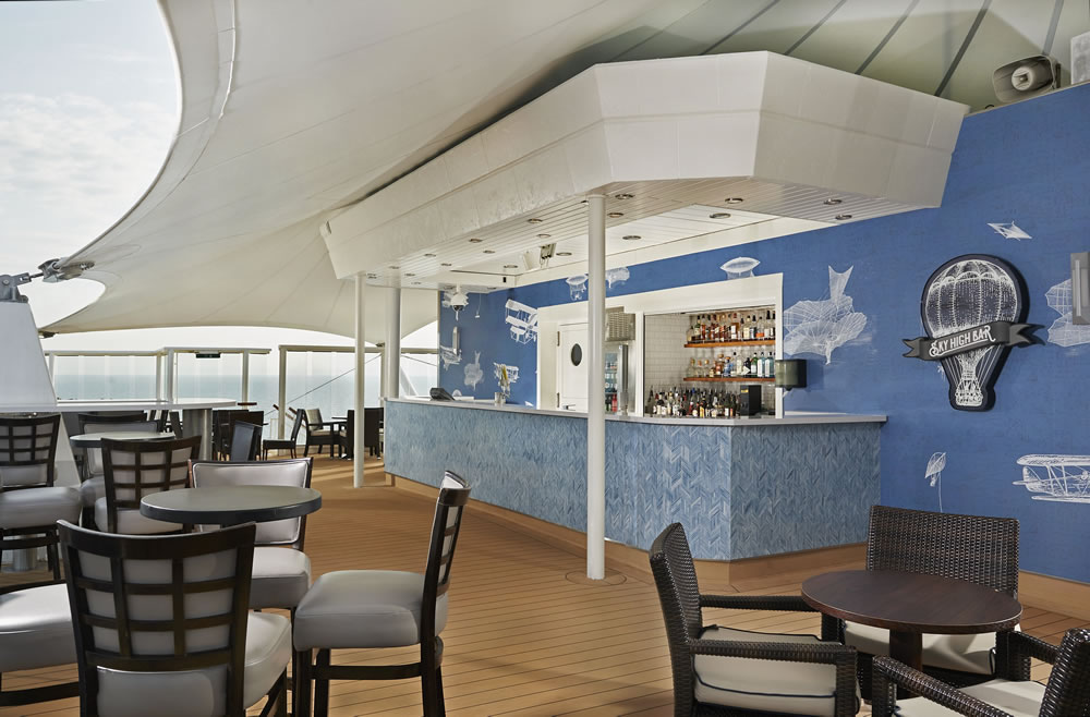 Norwegian star bar SkyHighbar