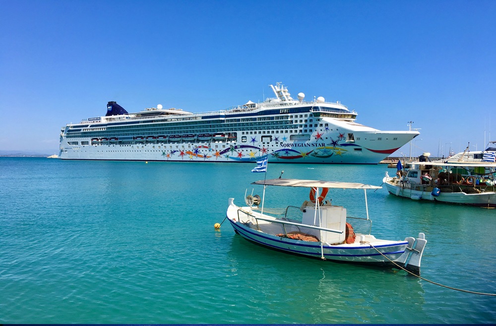 Norwegian star Arial Katakolon
