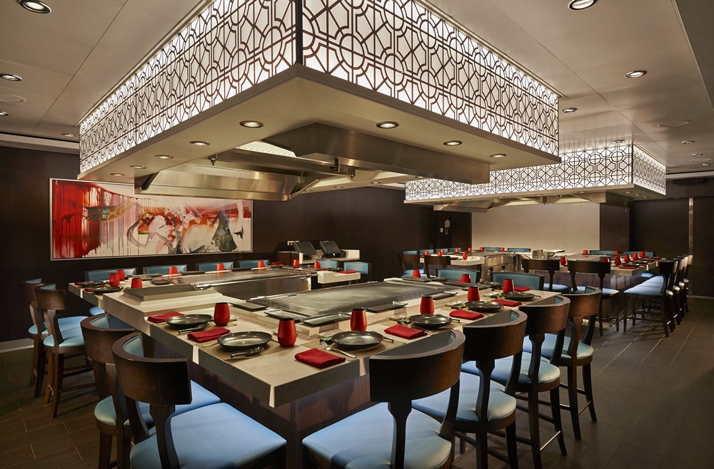 Norwegian Star restaurant Teppanyaki