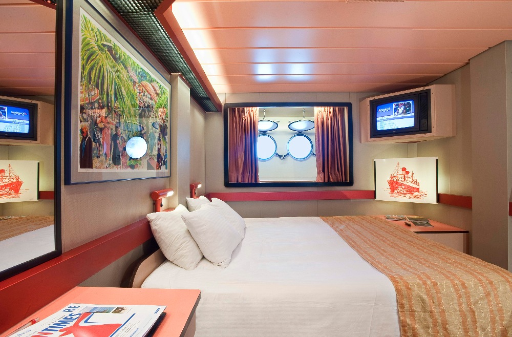 Cabine avec hublot