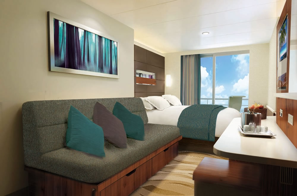 Cabine avec balcon