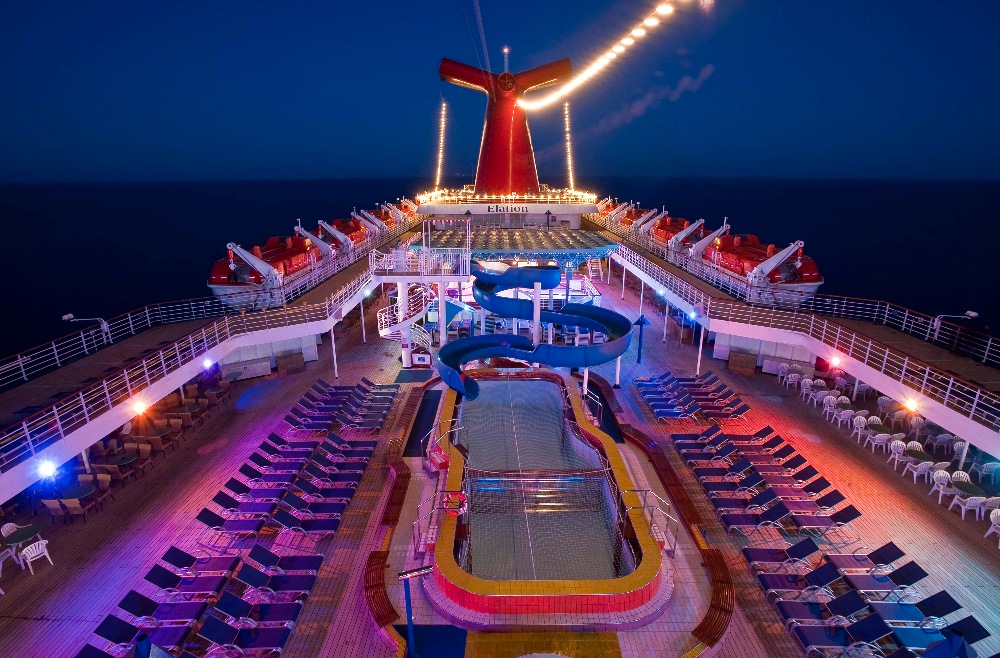 Piscine Lido de nuit