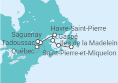 Itinéraire -  Latitude Saint-Laurent : la France en héritage  - Exploris