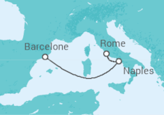 Itinéraire -  Italie - Royal Caribbean