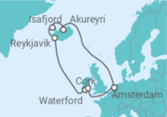 Itinéraire -  Islande et Irlande - Celebrity Cruises