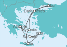 Itinéraire -  Grèce - Costa Croisières