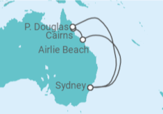 Itinéraire -  Australie - Celebrity Cruises