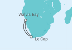Itinéraire -  Namibie - MSC Croisières