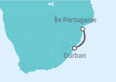 Itinéraire -  Afrique Du Sud - MSC Croisières