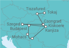 Itinéraire -  De la Tisza vers le Danube, la Hongrie authentique (formule port/port) - CroisiEurope