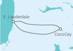 Itinéraire -  États-Unis - Royal Caribbean