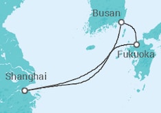 Itinéraire -  Japon, Corée Du Sud - Royal Caribbean