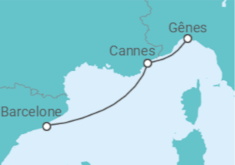 Itinéraire -  France - MSC Croisières