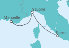 Itinéraire -  Italie - Costa Croisières