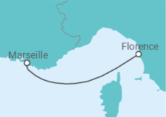 Itinéraire -  Merveilles de Toscane - CFC Compagnie Française de Croisières