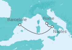 Itinéraire -  Italie - MSC Croisières