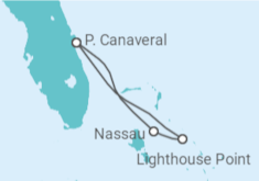 Itinéraire -  Bahamas - Disney Cruise Line