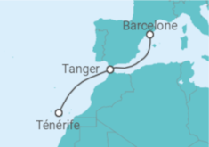 Itinéraire -  Maroc - Costa Croisières