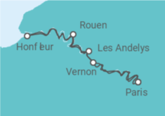 Itinéraire -  Bien-être, équilibre et sérénité au fil de la Seine (formule port/port) - CroisiEurope