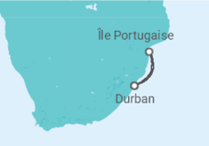 Itinéraire -  Afrique Du Sud - MSC Croisières