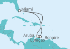 Itinéraire -  Aruba, Curaçao, Bonaire, Saint-Eustache et Saba - Celebrity Cruises