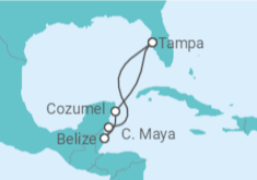 Itinéraire -  Mexique, Belize - Celebrity Cruises