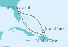 Itinéraire -  Bahamas - Princess Cruises